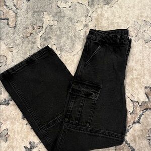 Art Class Black Denim Cargo Pants